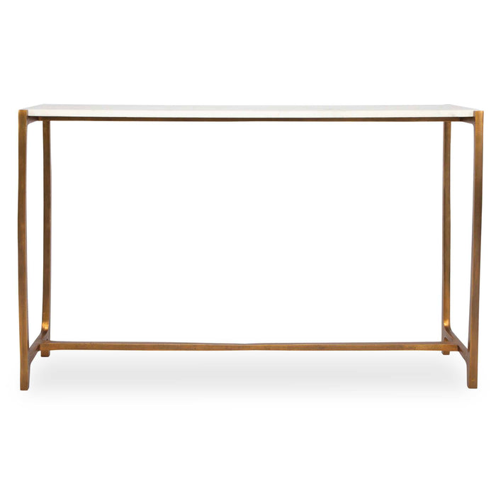 Affinity Console Table Antique Gold-Furniture-Uttermost-Lighting Design Store