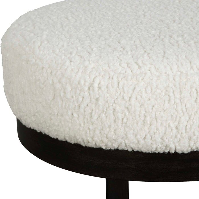 Infinity Bench Matte Black-Furniture-Uttermost-Lighting Design Store