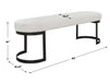 Infinity Bench Matte Black-Furniture-Uttermost-Lighting Design Store