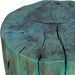 Habitat Accent Stool Rich Blue-green Stain Highlighting-Furniture-Uttermost-Lighting Design Store