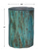 Habitat Accent Stool Rich Blue-green Stain Highlighting-Furniture-Uttermost-Lighting Design Store