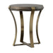 Unite Side Table Brushed Brass-Furniture-Uttermost-Lighting Design Store