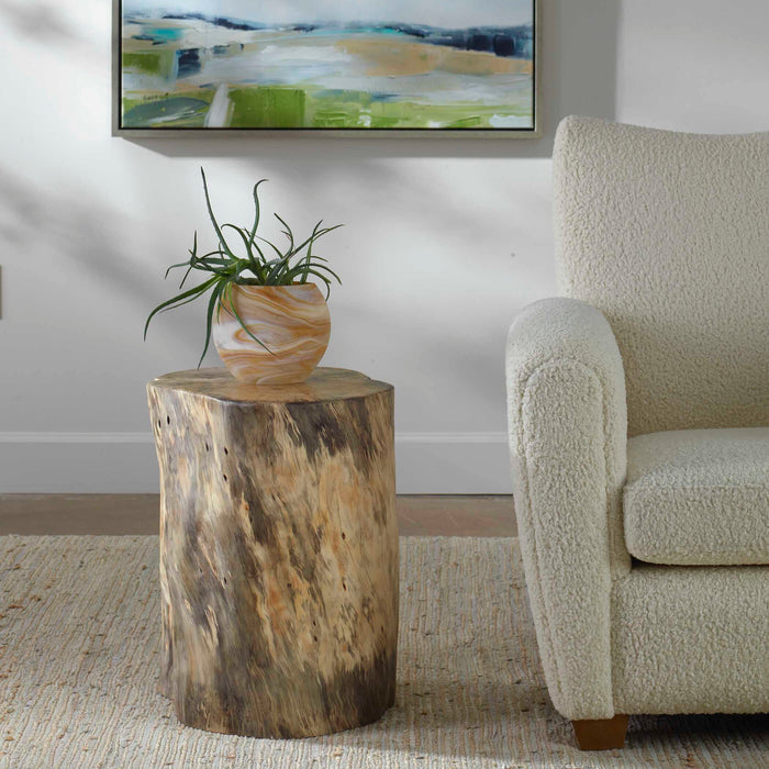 Habitat Accent Stool Natural-Furniture-Uttermost-Lighting Design Store