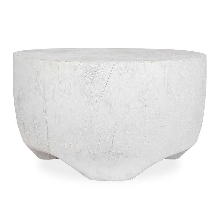Elevate Coffee Table Matte White-Furniture-Uttermost-Lighting Design Store