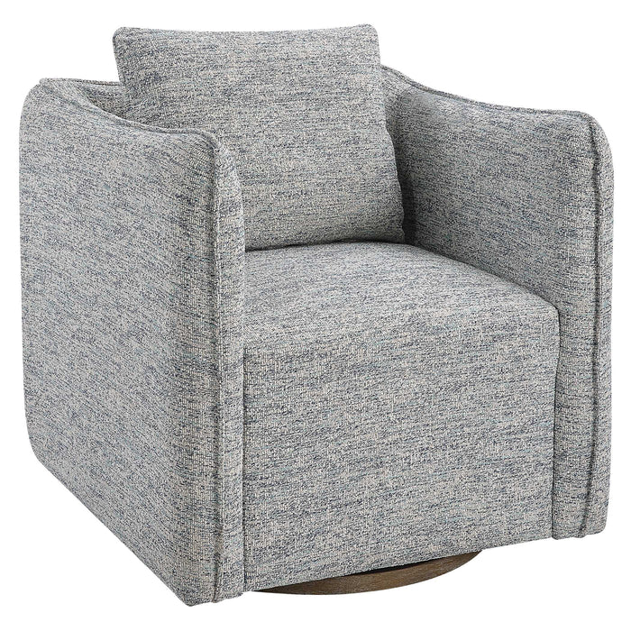 Corben Chair Weathered Gray Stain-Furniture-Uttermost-Lighting Design Store