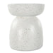 Inhale Accent Table Matte White-Furniture-Uttermost-Lighting Design Store
