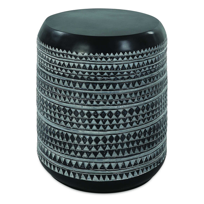 Cutting Edge Accent Table Chalk Black-Furniture-Uttermost-Lighting Design Store