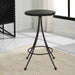 Sona Counter Stool Matte Black-Furniture-Uttermost-Lighting Design Store