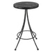 Sona Counter Stool Matte Black-Furniture-Uttermost-Lighting Design Store