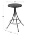 Sona Counter Stool Matte Black-Furniture-Uttermost-Lighting Design Store