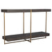Taja Console Table Brushed Brass-Furniture-Uttermost-Lighting Design Store