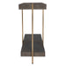 Taja Console Table Brushed Brass-Furniture-Uttermost-Lighting Design Store