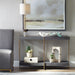 Taja Console Table Brushed Brass-Furniture-Uttermost-Lighting Design Store