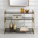 Stacked Up Console Table Antiqued Gold-Furniture-Uttermost-Lighting Design Store