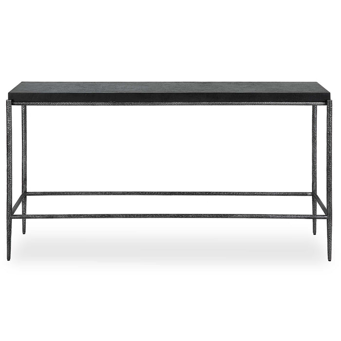 Crescendo Console Table Dark Silver-Furniture-Uttermost-Lighting Design Store