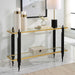 Empire Console Table Gold Leaf-Furniture-Uttermost-Lighting Design Store