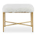 Charmed Bench Soft Gold-Furniture-Uttermost-Lighting Design Store
