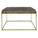 Surround Coffee Table Brushed Brass-Furniture-Uttermost-Lighting Design Store