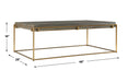Surround Coffee Table Brushed Brass-Furniture-Uttermost-Lighting Design Store