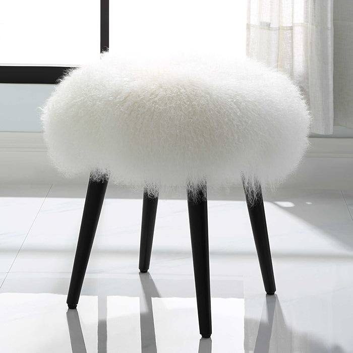 Wooly Accent Stool-Uttermost-Lighting Design Store