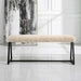 Taupo Bench-Uttermost-Lighting Design Store