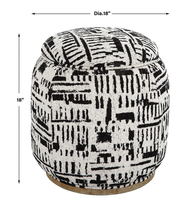 Dialogue Ottoman-Uttermost-Lighting Design Store