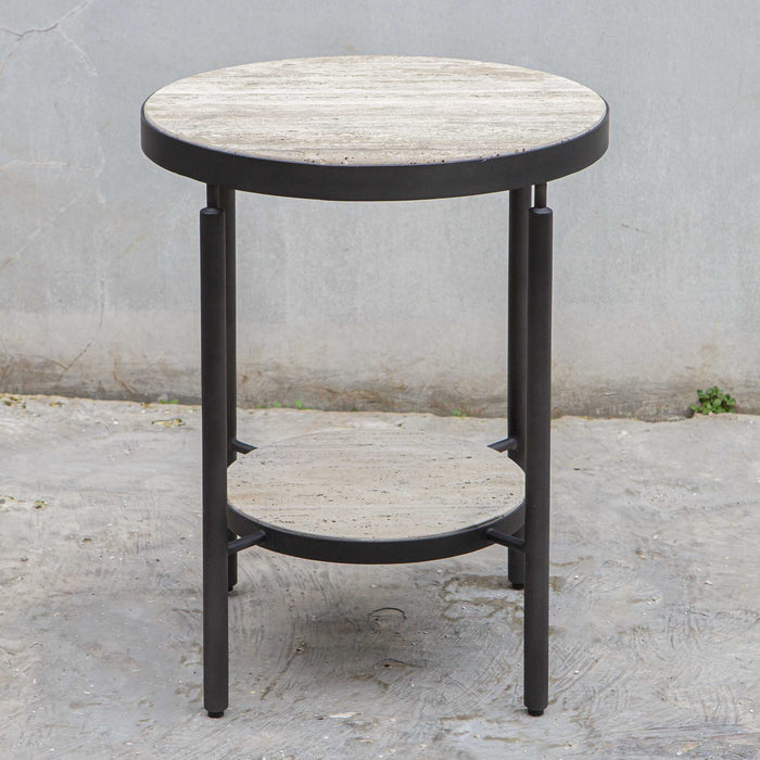 Dauntless Side Table-Uttermost-Lighting Design Store