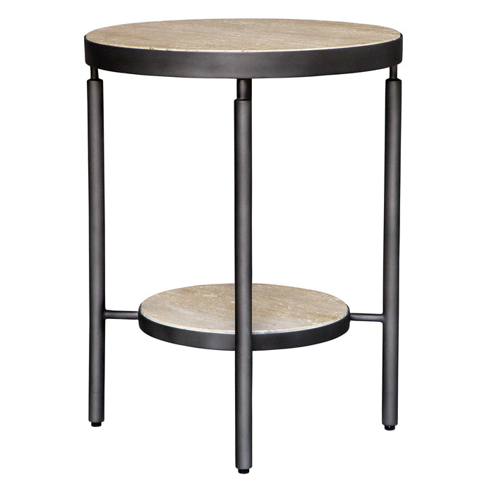 Dauntless Side Table-Uttermost-Lighting Design Store
