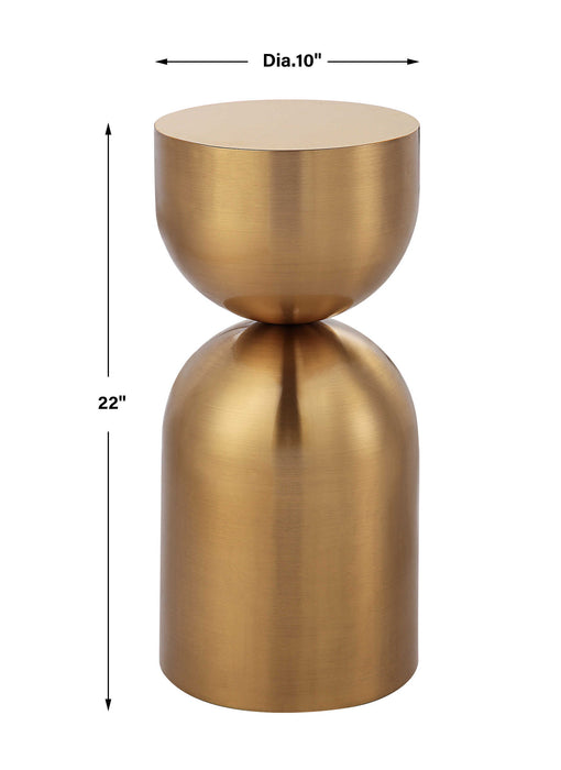 Golden Vessel Accent Table-Uttermost-Lighting Design Store
