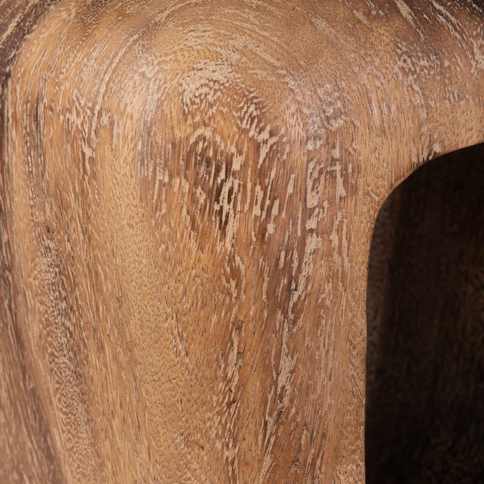 Loophole Accent Stool Natural Wash-Furniture-Uttermost-Lighting Design Store