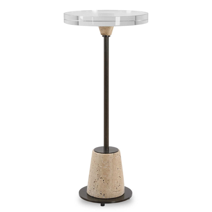 Arthur Drink Table Bronze-Furniture-Uttermost-Lighting Design Store