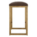 Atticus Counter Stool Antique Brushed Brass-Furniture-Uttermost-Lighting Design Store