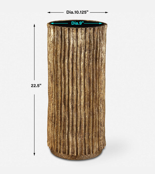 Echo Drink Table Antique Gold-Furniture-Uttermost-Lighting Design Store