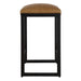 Atticus Counter Stool Satin Black-Furniture-Uttermost-Lighting Design Store