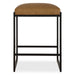 Atticus Counter Stool Satin Black-Furniture-Uttermost-Lighting Design Store