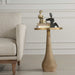 Terra Accent Table Antique Brass-Furniture-Uttermost-Lighting Design Store