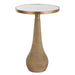 Terra Accent Table Antique Brass-Furniture-Uttermost-Lighting Design Store
