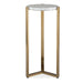 Pietra Drink Table Antique Brass-Furniture-Uttermost-Lighting Design Store