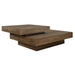 Rustic Planes Coffee Table Solid Wood-Furniture-Uttermost-Lighting Design Store