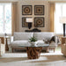 Freefall Sofa Solid Oak-Furniture-Uttermost-Lighting Design Store