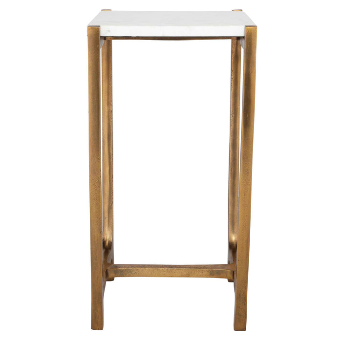 Affinity Accent Table Antique Gold-Furniture-Uttermost-Lighting Design Store