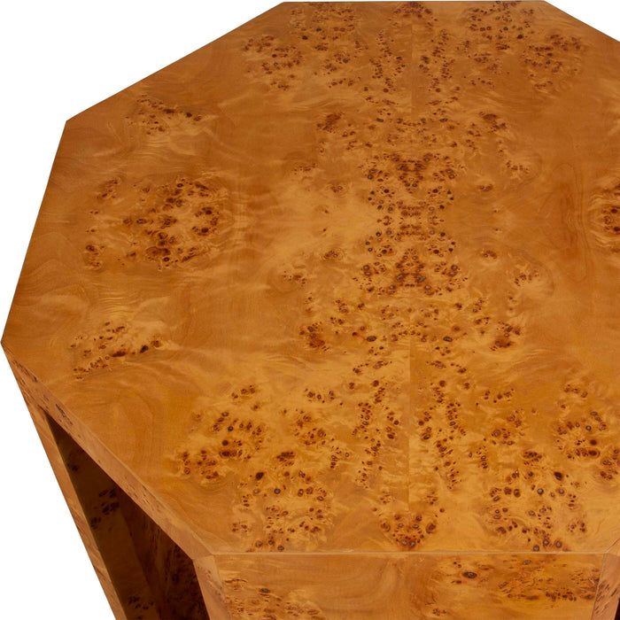 Indus Side Table Natural Poplar Burl-Furniture-Uttermost-Lighting Design Store