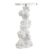 Remnant Drink Table White Stone-Furniture-Uttermost-Lighting Design Store