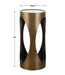 Achilles Drink Table Brushed Brass-Furniture-Uttermost-Lighting Design Store