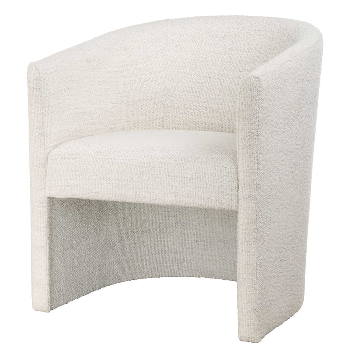 Encompass Dining Chair Textured White-Furniture-Uttermost-Lighting Design Store