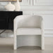 Encompass Dining Chair Textured White-Furniture-Uttermost-Lighting Design Store