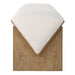 Wedged Bench Soft Ivory-Furniture-Uttermost-Lighting Design Store
