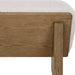 Wedged Bench Soft Ivory-Furniture-Uttermost-Lighting Design Store