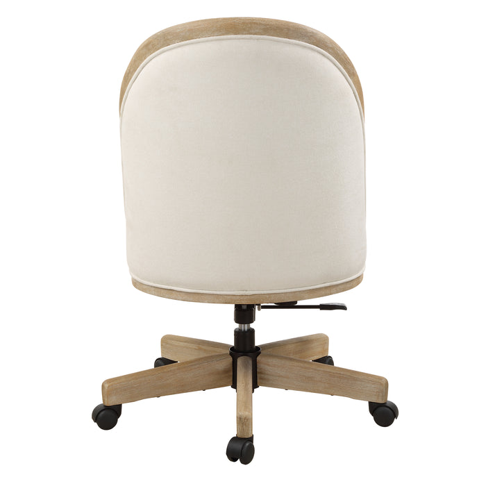 Lithe Desk Chair Light Oak With Natural-Furniture-Uttermost-Lighting Design Store
