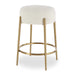 Arles Counter Stool Brushed Brass-Furniture-Uttermost-Lighting Design Store